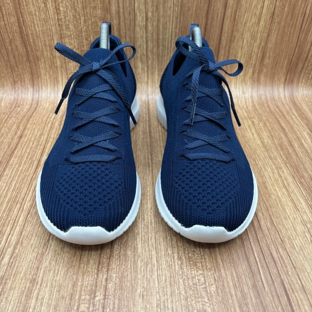 Skechers Ultra Flex 2.0 Sneakers Women 9.5 Navy Blue Excellent Slip On 149159